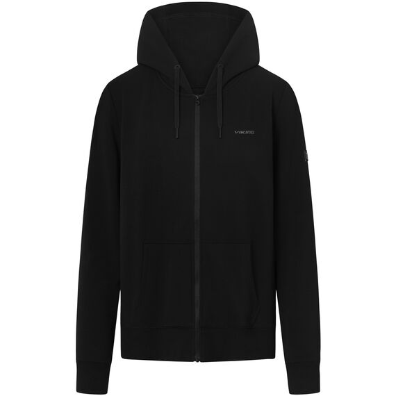 VIKING Bluza damska Team Wear Lady Bamboo rozpinana z kapturem czarna, Kolor: czarny, Rozmiar: S, 7 zdjęcie