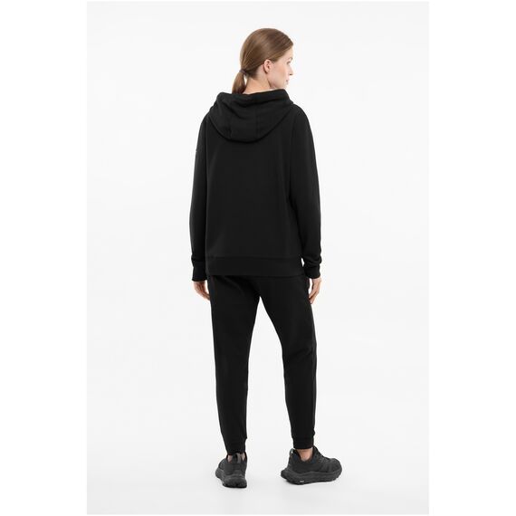 VIKING Bluza damska Team Wear Lady Bamboo z kapturem czarna, Kolor: czarny, Rozmiar: S, 2 zdjęcie