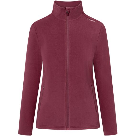 VIKING Bluza damska Tesero Lady Polartec bordowa, Kolor: fioletowy, Rozmiar: L, 7 zdjęcie