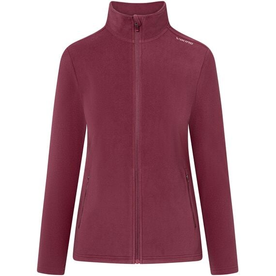 VIKING Bluza damska Tesero Lady Polartec bordowa, Kolor: fioletowy, Rozmiar: M, 7 zdjęcie