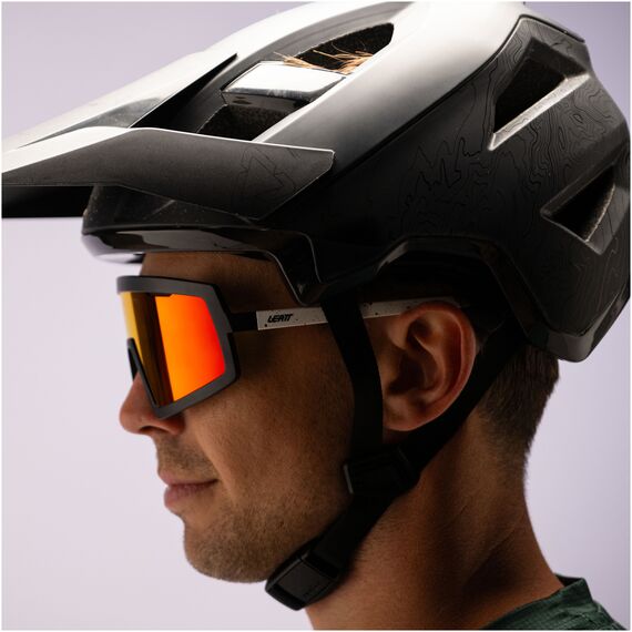 LEATT Okulary rowerowe MadViz One Iriz, Kolor: czarny, Rozmiar: one size, 6 zdjęcie