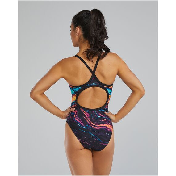 TYR Strój pływacki W DIAMONDFIT, Kolor: czarny, Rozmiar: 30, 2 zdjęcie