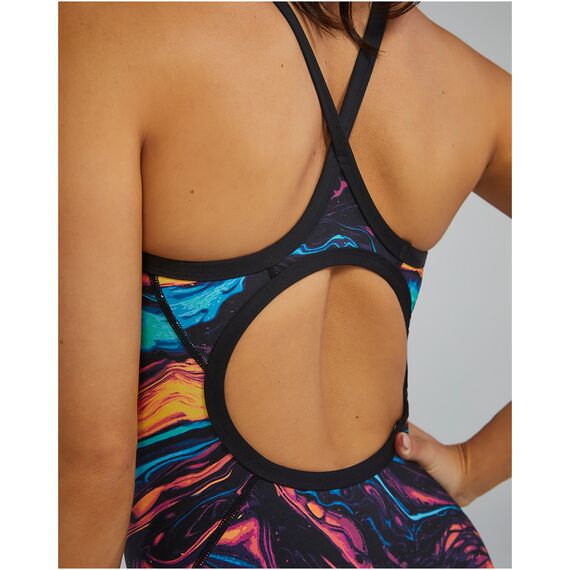 TYR Strój pływacki W DIAMONDFIT, Kolor: czarny, Rozmiar: 36, 7 zdjęcie