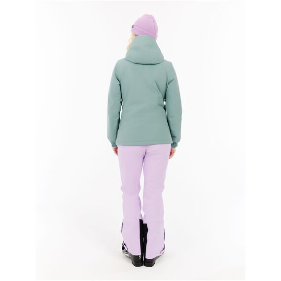 PROTEST Kurtka narciarska/snowboardowa z kapturem zapinana na zamek damska PRTSalut niebieska, Kolor: niebieski, Rozmiar: S, 4 zdjęcie