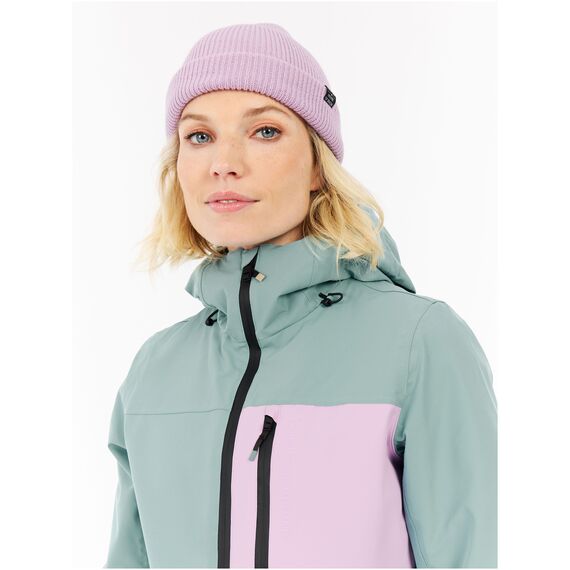 PROTEST Kurtka narciarska/snowboardowa z kapturem zapinana na zamek damska PRTSalut niebieska, Kolor: niebieski, Rozmiar: L, 5 zdjęcie