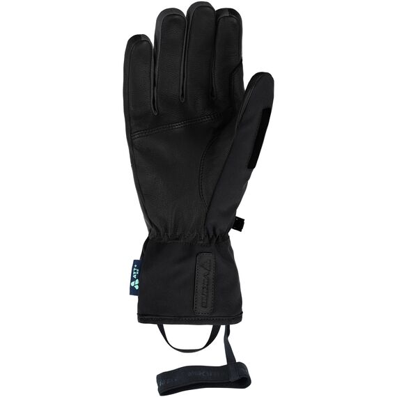 VIKING Rękawice narciarskie dla dorosłych Viking Norvik Pro Pipe czarne ze skórą, Kolor: czarny, Rozmiar: 9, 2 zdjęcie