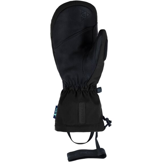 VIKING Rękawice freeride'owe dla dorosłych Norvik Pro Mitten czarne ze skórą, Kolor: czarny, Rozmiar: 8, 2 zdjęcie