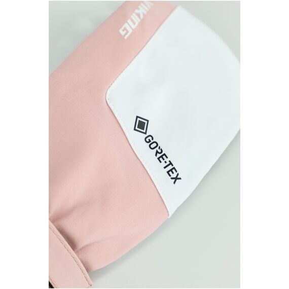 VIKING Rękawice narciarskie damskie Sherpa GTX Mitten 2.0 jednopalczaste różowo białe, Kolor: różowy, Rozmiar: 7, 3 zdjęcie