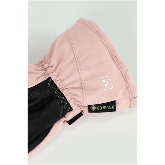 VIKING Rękawice narciarskie damskie Sherpa GTX Mitten 2.0 jednopalczaste różowo białe, Kolor: różowy, Rozmiar: 6, 4 zdjęcie