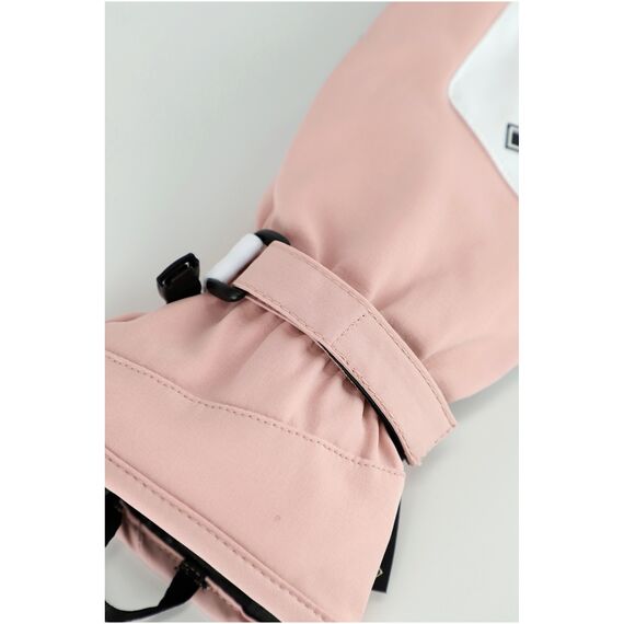 VIKING Rękawice narciarskie damskie Sherpa GTX Mitten 2.0 jednopalczaste różowo białe, Kolor: różowy, Rozmiar: 7, 6 zdjęcie