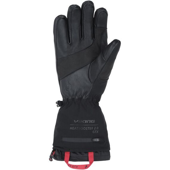 VIKING Rękawice narciarskie dla dorosłych Heatbooster 2.0 GTX z ogrzewaniem czarne, Kolor: czarny, Rozmiar: 6, 24 zdjęcie