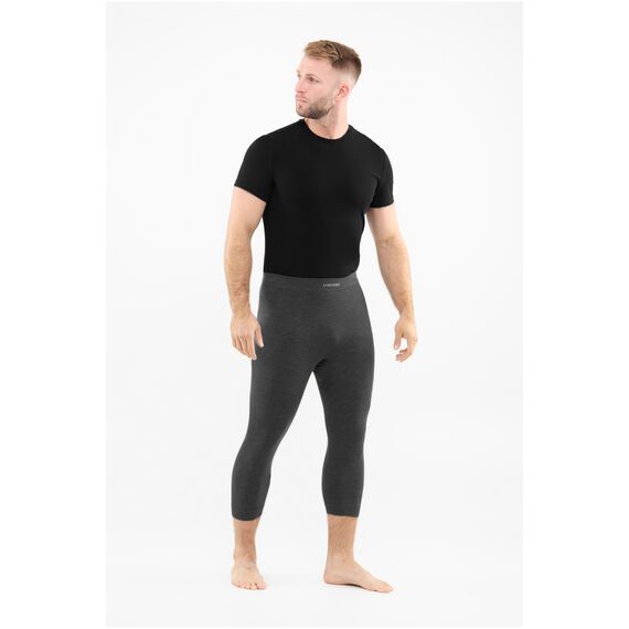VIKING Bielizna męska Tende Man Pants 3/4 PrimaLoft Cashmere szara, Kolor: szary, Rozmiar: XXL, 3 zdjęcie