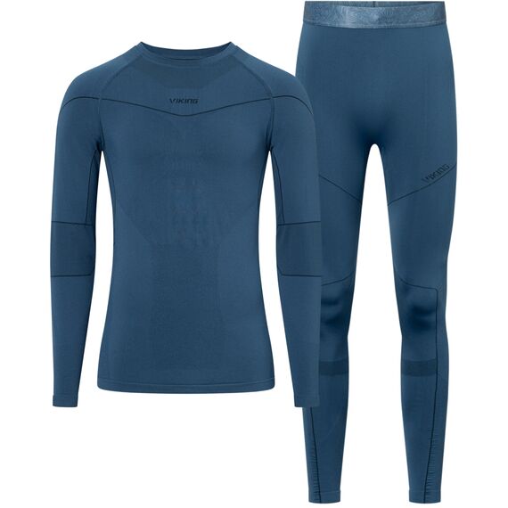 VIKING Bielizna męska Gary Set Bamboo granatowa zestaw, Kolor: granatowy, Rozmiar: XXXL, 7 zdjęcie