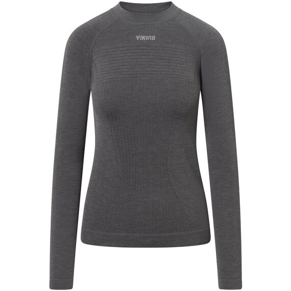 VIKING Bielizna damska Tende Lady Longsleeve PrimaLoft Cashmere szara zestaw, Kolor: szary, Rozmiar: XXL, 7 zdjęcie