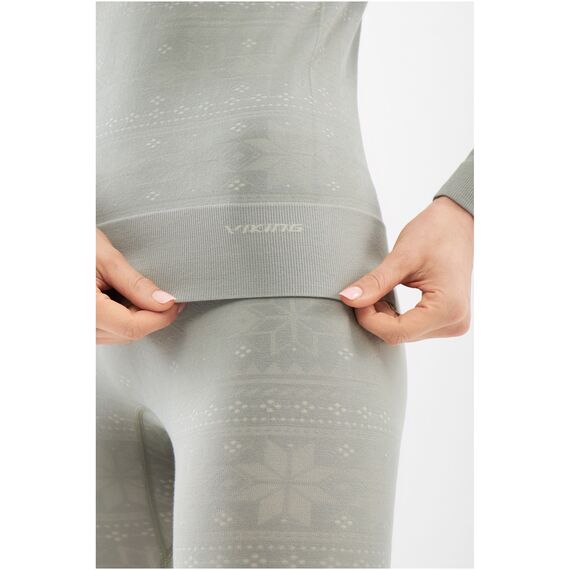 VIKING Bielizna damska Sigrid Lady Set Bamboo szara zestaw, Kolor: szary, Rozmiar: XXL, 4 zdjęcie