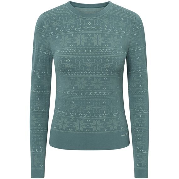 VIKING Bielizna damska Sigrid Lady Set Bamboo zielona zestaw, Kolor: zielony, Rozmiar: M, 8 zdjęcie