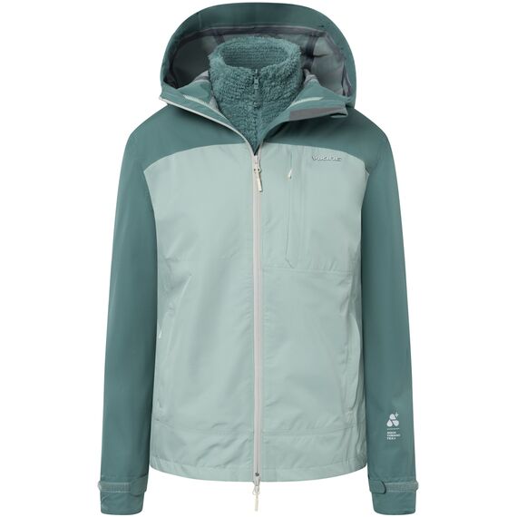 VIKING Kurtka damska hardshell z bluzą Primaloft Ravelo 3 in 1 Lady zielona, Kolor: zielony, Rozmiar: S, 10 zdjęcie