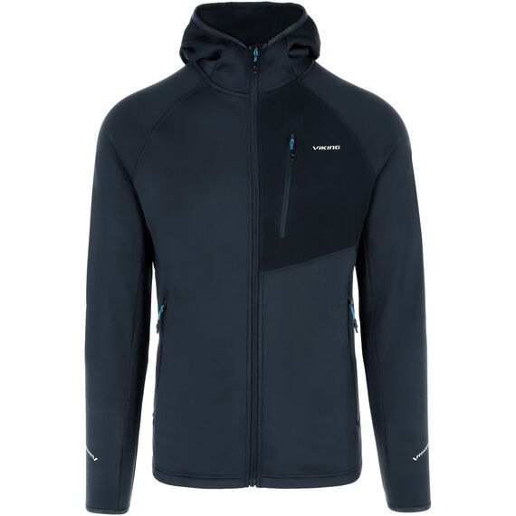 VIKING Bluza męska Arbaz Man Polartec z kapturem granatowa, Kolor: granatowy, Rozmiar: XL