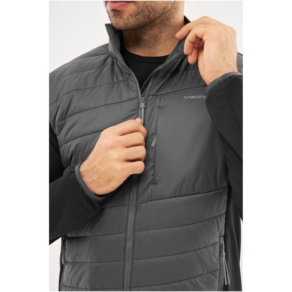 VIKING Kurtka Primaloft męska Zemu Man czarno szara, Kolor: czarny, Rozmiar: XL, 4 zdjęcie