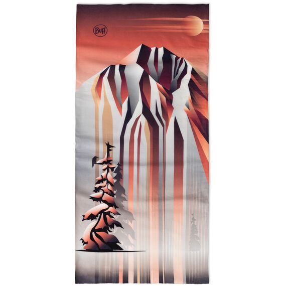BUFF Bandana ORIGINAL ECOSTRETCH GEM RUBY, Kolor: czerwony, Rozmiar: one size, 2 zdjęcie