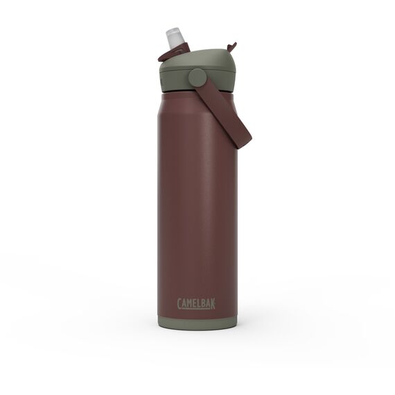 CAMELBAK Butelka termiczna Thrive Flip Straw Insulated SST 740ml, Kolor: czerwony, Rozmiar: 740ml