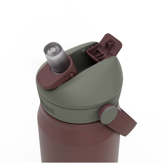 CAMELBAK Butelka termiczna Thrive Flip Straw Insulated SST 740ml, Kolor: czerwony, Rozmiar: 740ml, 3 zdjęcie