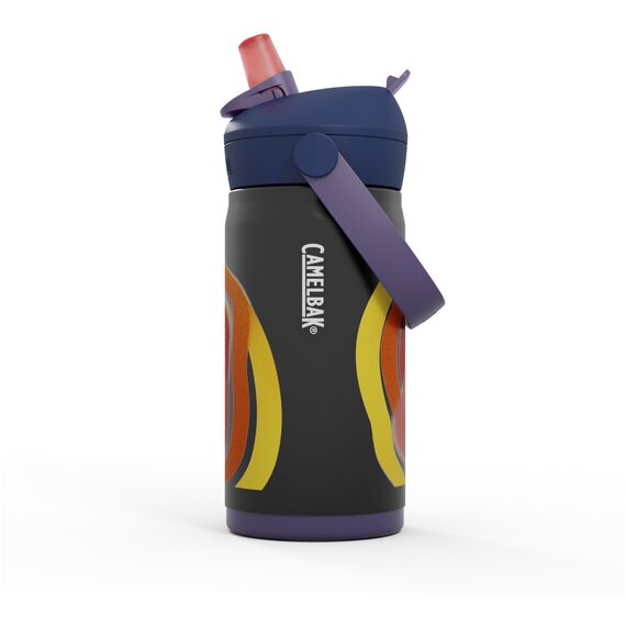 CAMELBAK Butelka termiczna Thrive Flip Straw Kids Insulated SST 350ml, Kolor: czarny, Rozmiar: 350ml