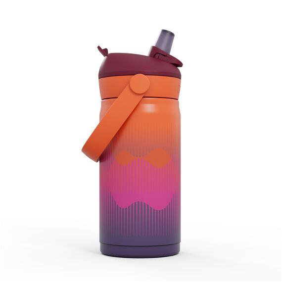 CAMELBAK Butelka termiczna Thrive Flip Straw Kids Insulated SST 350ml, Kolor: granatowy, Rozmiar: 350ml, 3 zdjęcie