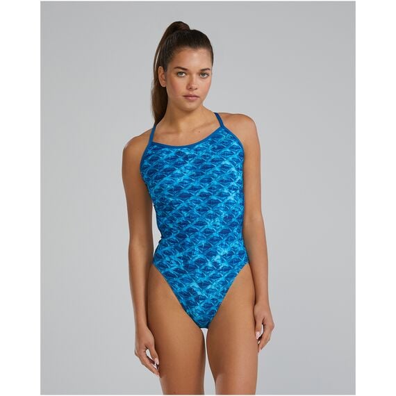 TYR Strój pływacki W TRNTYFIT LAP, Kolor: czarny, Rozmiar: 34