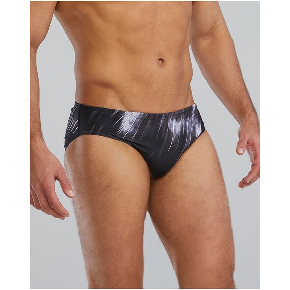 TYR Spodenki pływackie M DE BRIEF CYC, Kolor: czarny, Rozmiar: 38, 4 zdjęcie