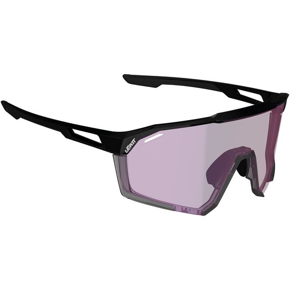 LEATT Okulary rowerowe SpeedViz Pro Iriz Cryztal, Kolor: czarny, Rozmiar: one size