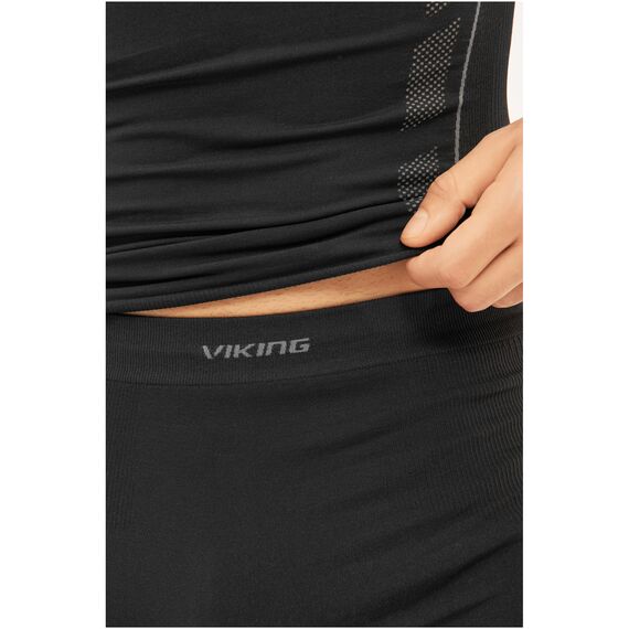 VIKING Bielizna męska Eiger 2.0 Set Bamboo czarno-szara zestaw, Kolor: czarny, Rozmiar: S, 6 zdjęcie