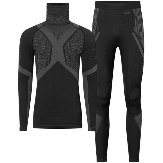 VIKING Bielizna męska Fusion Man Set czarna zestaw, Kolor: czarny, Rozmiar: L, 7 zdjęcie