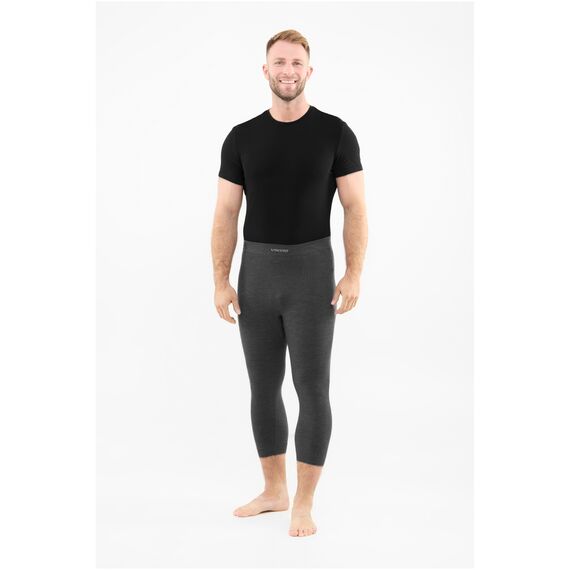 VIKING Bielizna męska Tende Man Pants 3/4 PrimaLoft Cashmere szara, Kolor: szary, Rozmiar: L