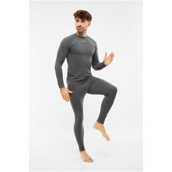 VIKING Bielizna męska Tende Man Set PrimaLoft Cashmere szara zestaw, Kolor: szary, Rozmiar: XXL, 3 zdjęcie