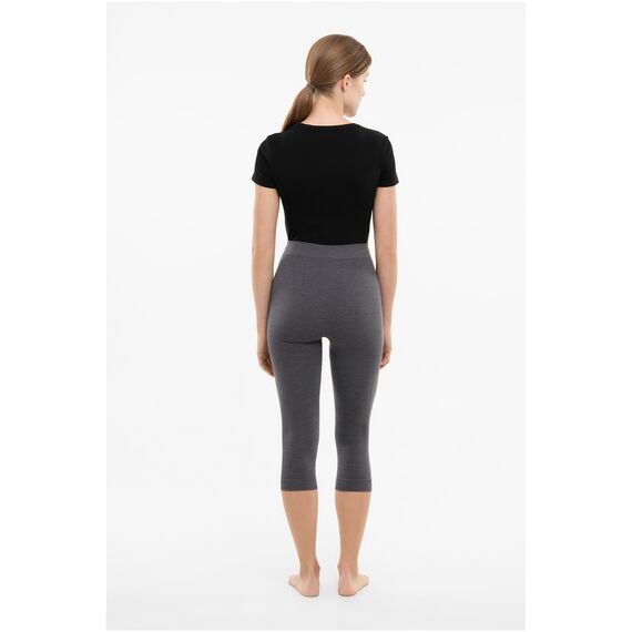 VIKING Bielizna damska Tende Lady Pants 3/4 PrimaLoft Cashmere szara legginsy, Kolor: szary, Rozmiar: L, 2 zdjęcie