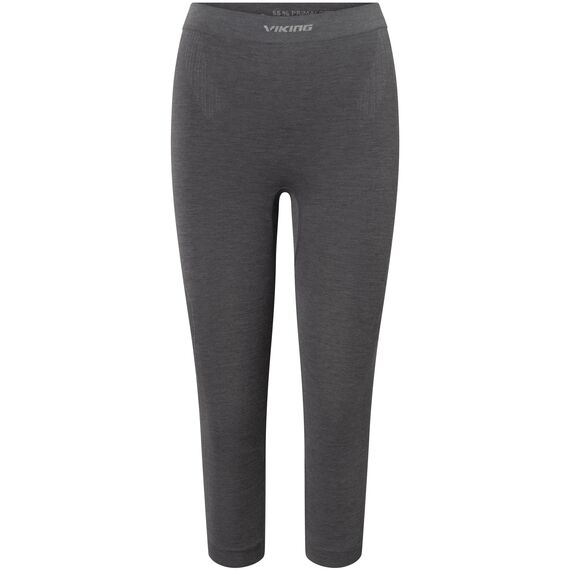 VIKING Bielizna damska Tende Lady Pants 3/4 PrimaLoft Cashmere szara legginsy, Kolor: szary, Rozmiar: L, 7 zdjęcie