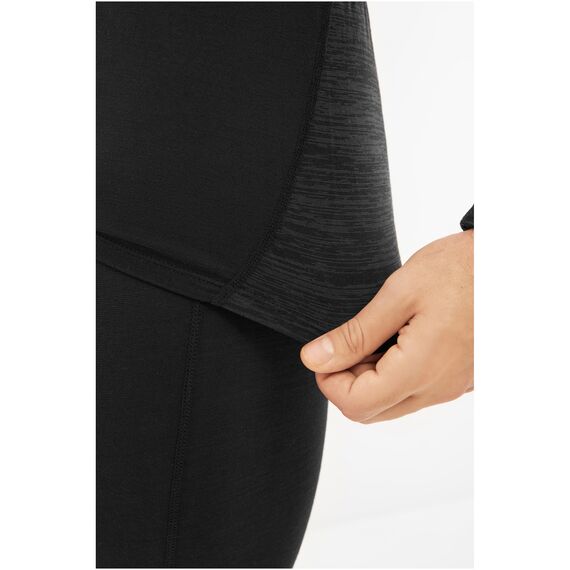 VIKING Bielizna męska Novena Man Set Merino czarna zestaw, Kolor: czarny, Rozmiar: XL, 5 zdjęcie