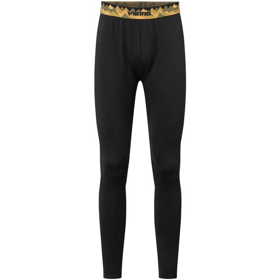 VIKING Bielizna męska Novena Man Set Merino czarna zestaw, Kolor: czarny, Rozmiar: M, 9 zdjęcie