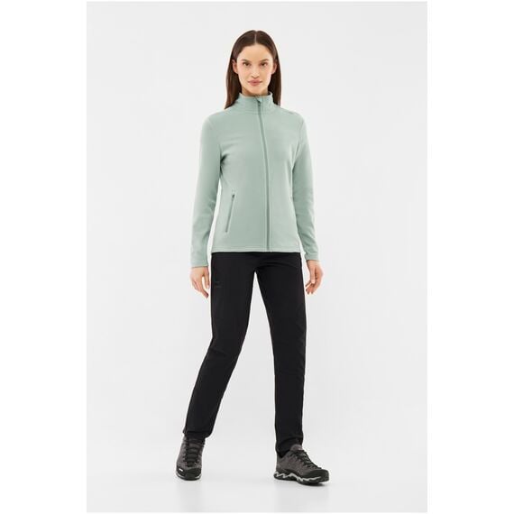 VIKING Bluza damska Tesero Lady Polartec zielona, Kolor: zielony, Rozmiar: L