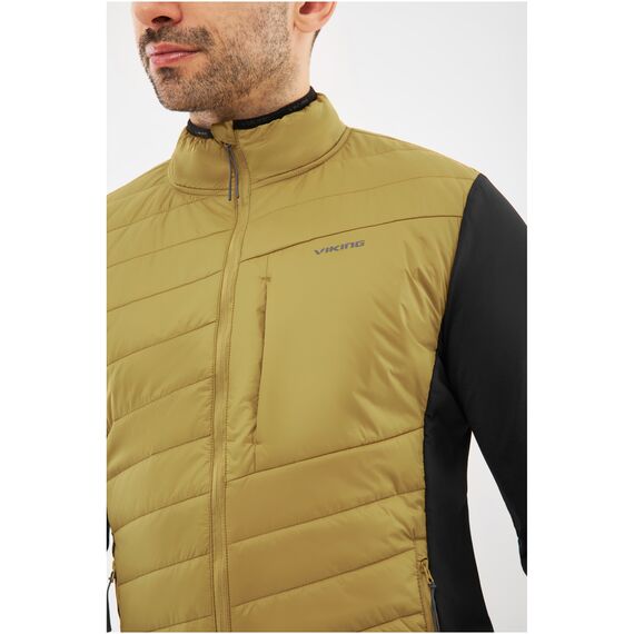 VIKING Kurtka Primaloft męska Zemu Man czarno brązowa, Kolor: czarny, Rozmiar: M, 4 zdjęcie