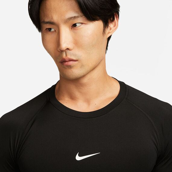 Nike Koszulka Pro LS FB7919-010, Kolor: czarny, Rozmiar: S, 3 zdjęcie