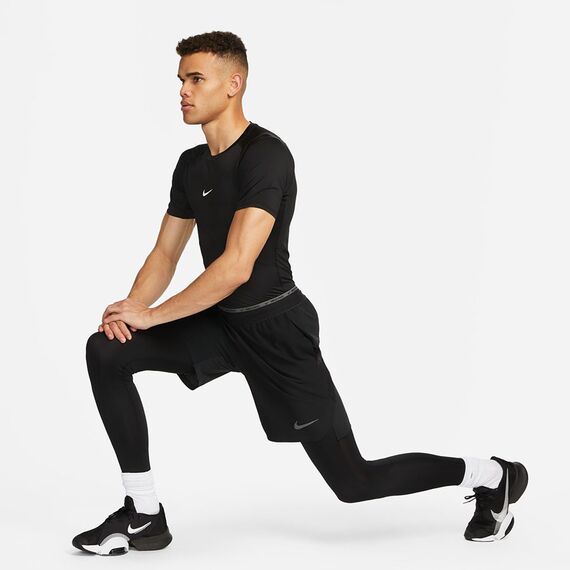 Nike Koszulka Pro LS FB7932-010, Kolor: czarny, Rozmiar: XL, 3 zdjęcie