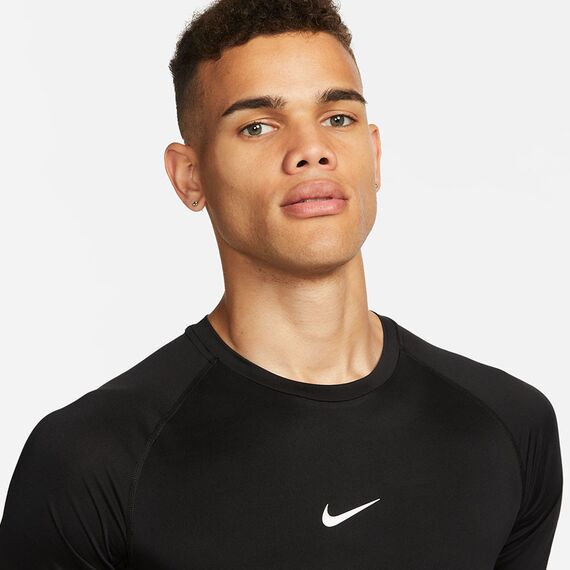 Nike Koszulka Pro LS FB7932-010, Kolor: czarny, Rozmiar: XL, 4 zdjęcie