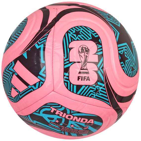 adidas Piłka TRIONDA Club World Cup JD8029, Kolor: fioletowy, Rozmiar: 5, 2 zdjęcie