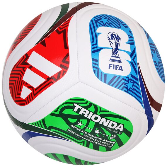 adidas Piłka TRIONDA Training World Cup JD8032, Kolor: Multikolor, Rozmiar: 3, 2 zdjęcie