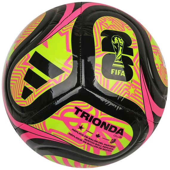 adidas Piłka TRIONDA Club World Cup JD8053, Kolor: czarny, Rozmiar: 4, 2 zdjęcie