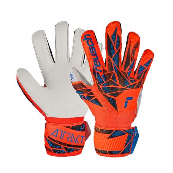 REUSCH Attrakt Solid Finger Support Junior, Rozmiar: 4