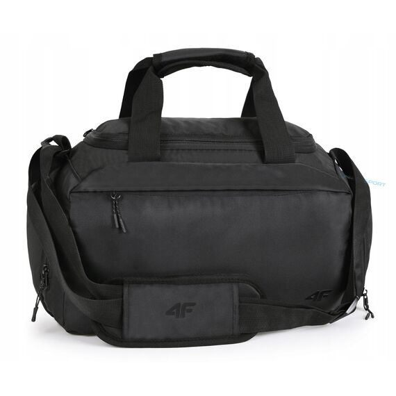 4F Torba sportowa 10 l U033 czarna, Kolor: czarny, Rozmiar: one size