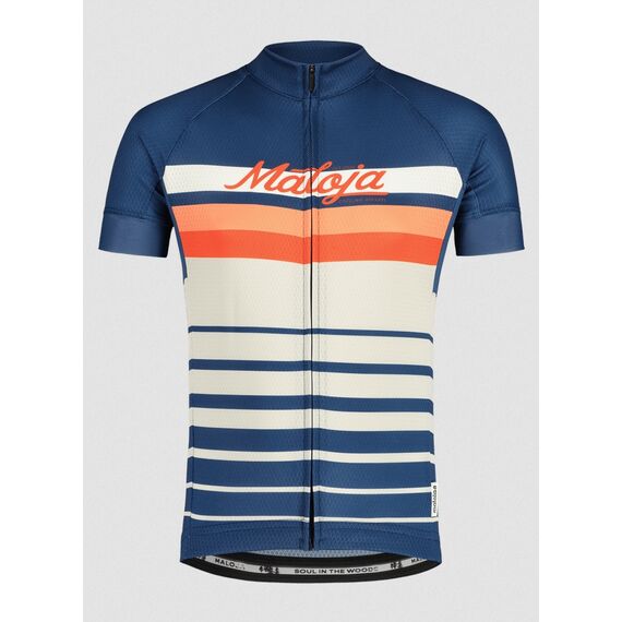 Maloja Koszulka rowerowa PorteinB. Cycle Jersey midnight, Rozmiar: L